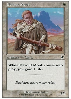 Devout Monk