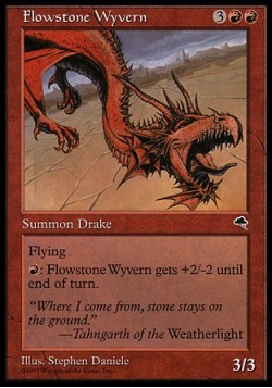 Flowstone Wyvern