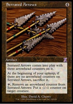 Serrated Arrows