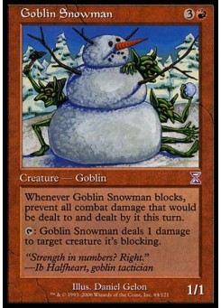 Goblin Snowman