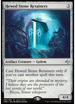 Hewed Stone Retainers