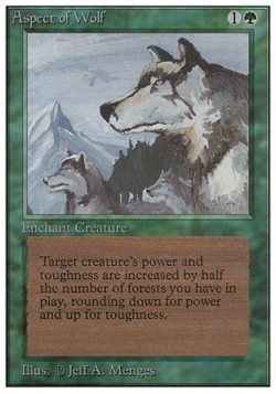Aspect of Wolf