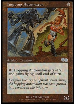 Hopping Automaton