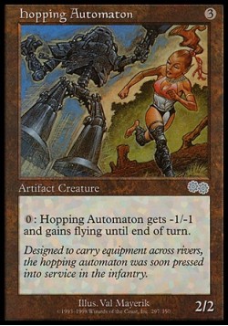 Hopping Automaton
