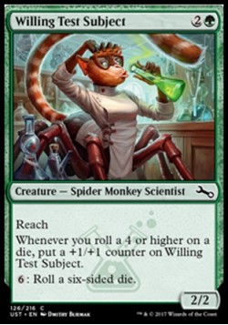 Willing Test Subject