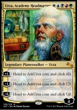 Urza, Academy Headmaster