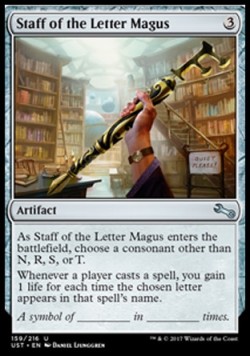 Staff of the Letter Magus
