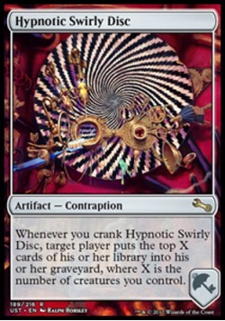 Hypnotic Swirly Disc