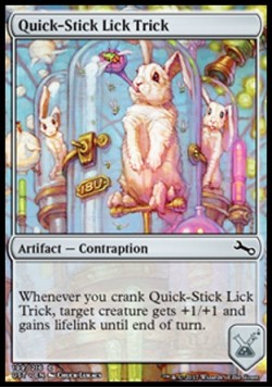 Quick-Stick Lick Trick