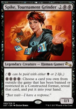 Spike, Tournament Grinder
