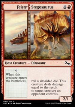 Feisty Stegosaurus