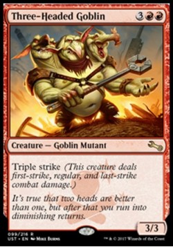 Three-Headed Goblin
