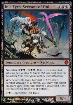 Ink-Eyes, Servant of Oni