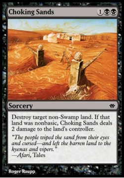 Choking Sands
