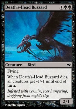 Death's-Head Buzzard