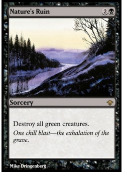 Nature's Ruin