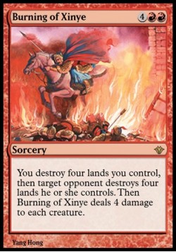 Burning of Xinye