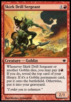 Skirk Drill Sergeant