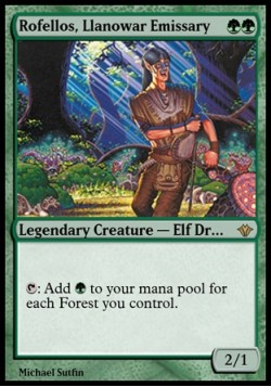 Rofellos, Llanowar Emissary