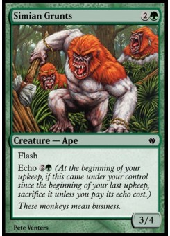 Simian Grunts