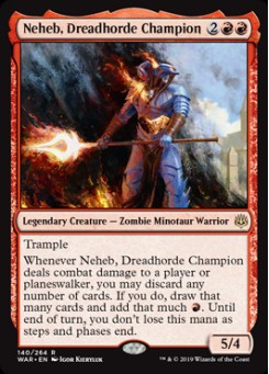 Neheb, Dreadhorde Champion