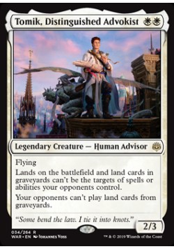 Tomik, Distinguished Advokist