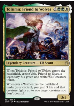 Tolsimir, Friend to Wolves
