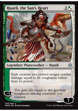 Huatli, the Sun's Heart