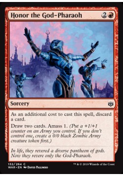 Honor the God-Pharaoh