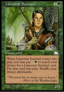 Llanowar Sentinel