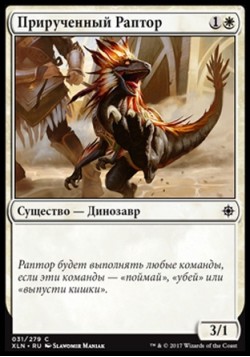 Прирученный Раптор