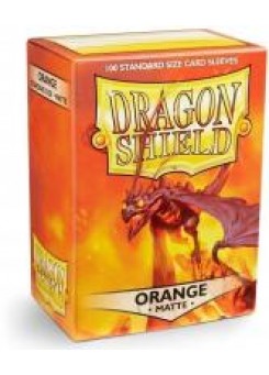 Протекторы Dragon Shield матовые Orange (100 шт.)