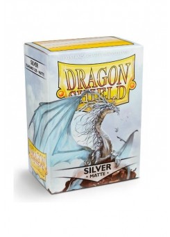 Протекторы Dragon Shield матовые Silver (100 шт.)