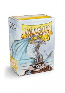 Протекторы Dragon Shield матовые Silver (100 шт.)