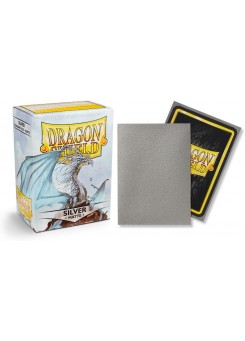 Протекторы Dragon Shield матовые Silver (100 шт.)