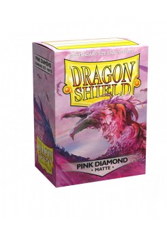 Протекторы Dragon Shield матовые Pink Diamond (100 шт.)
