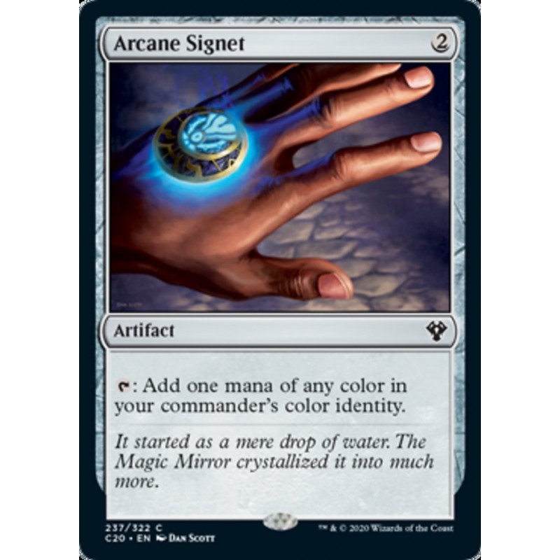 Magic: The Gathering - Arcane Signet (Sigillo Arcano) - Commander Legends - Carta Singola MTG CMR - 5
