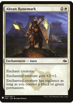 Abzan Runemark