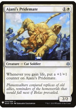 Ajani's Pridemate