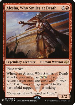Alesha, Who Smiles at Death