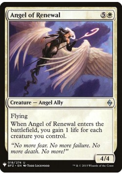 Angel of Renewal