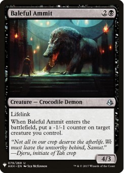Baleful Ammit