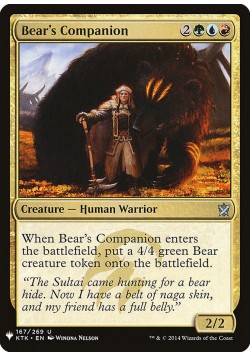 Bear's Companion