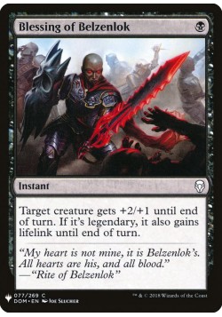 Blessing of Belzenlok