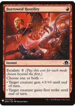 Borrowed Hostility