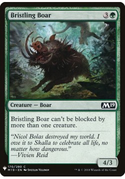 Bristling Boar