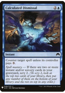 Calculated Dismissal