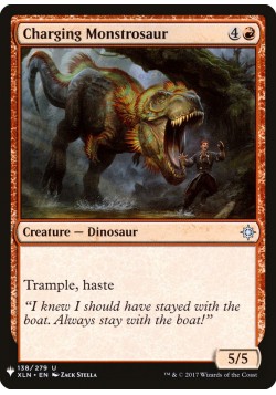Charging Monstrosaur