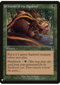 Chatter of the Squirrel