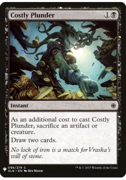 Costly Plunder
